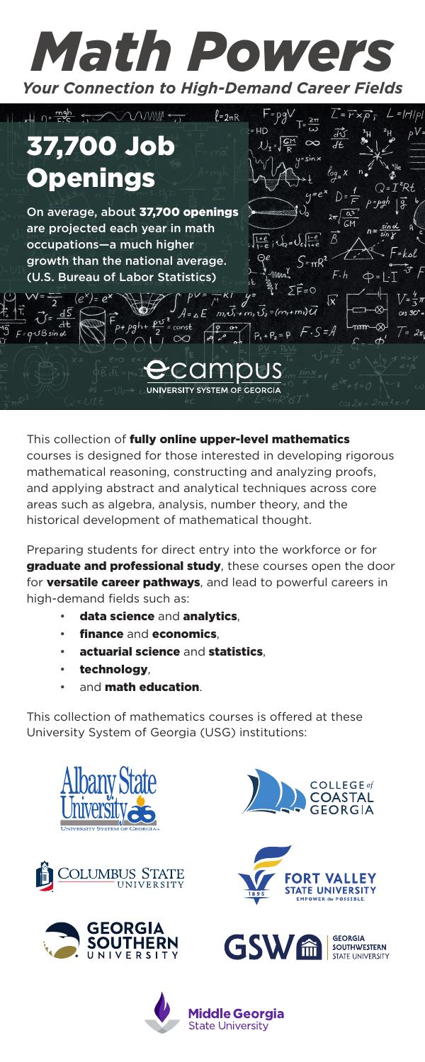 Math Collaborative Rack Card Digital