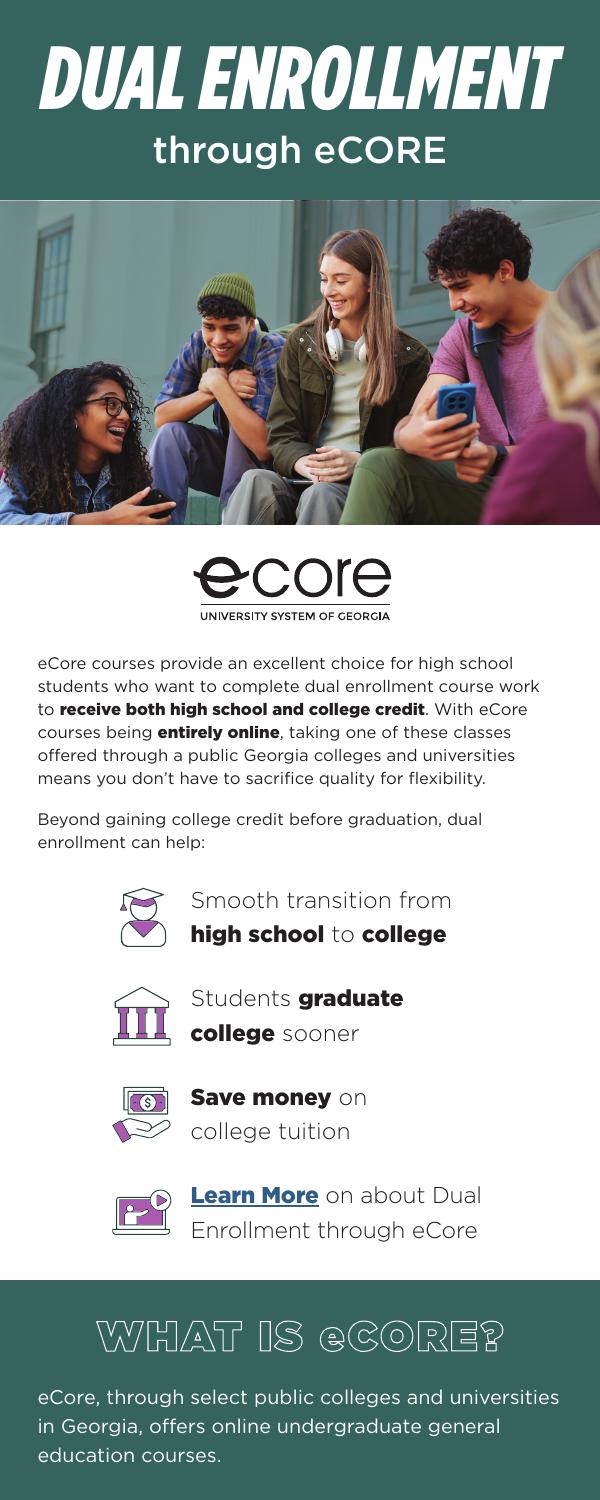 eCore Dual Enrollment