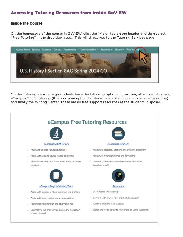 Student Services Guide