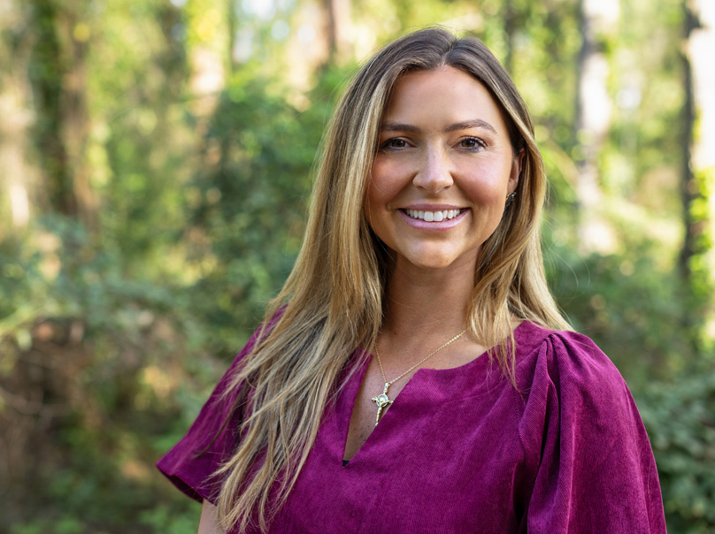 Cari Schroeder in an outdoor setting